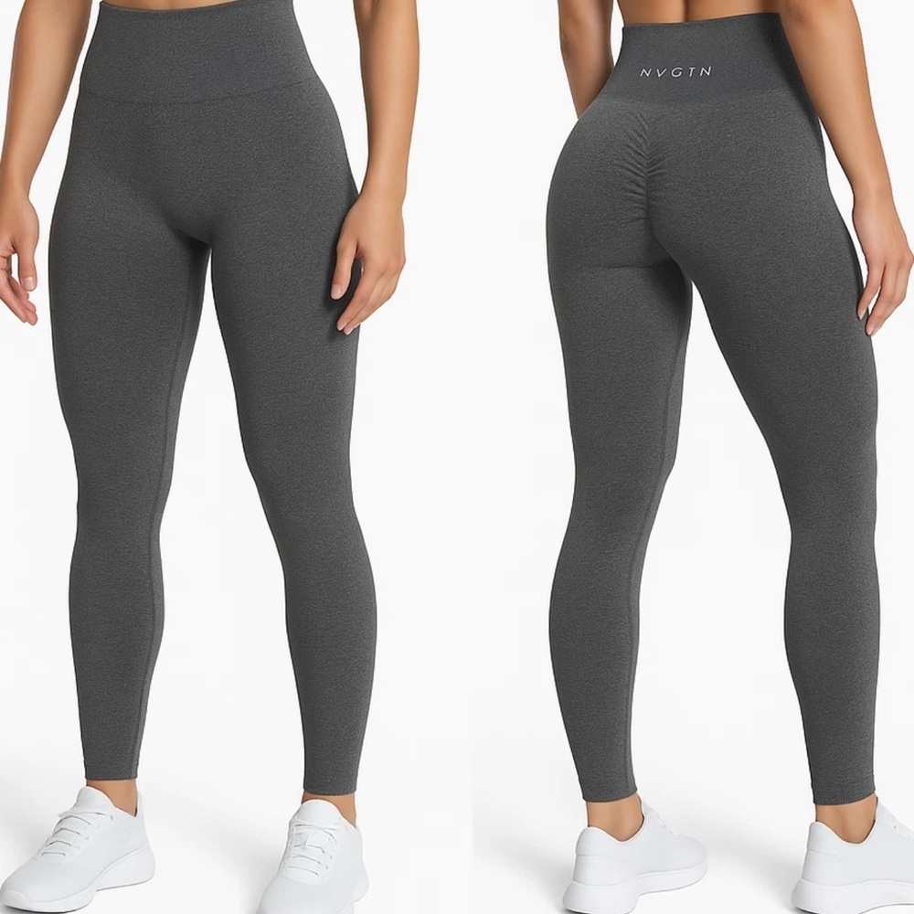 NVGTN Charcoal High-Rise Leggings